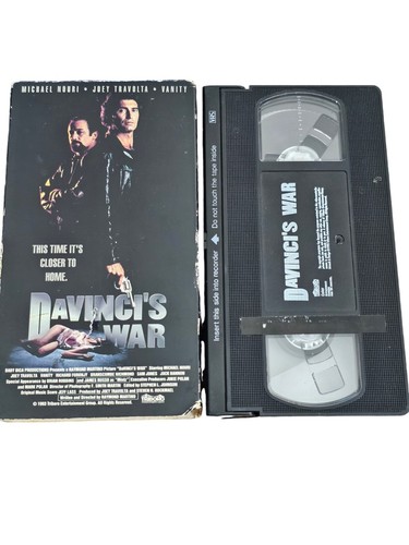 Da Vinci's War VHS,1993, Michael Nouri, Joey Travolta, Vaity