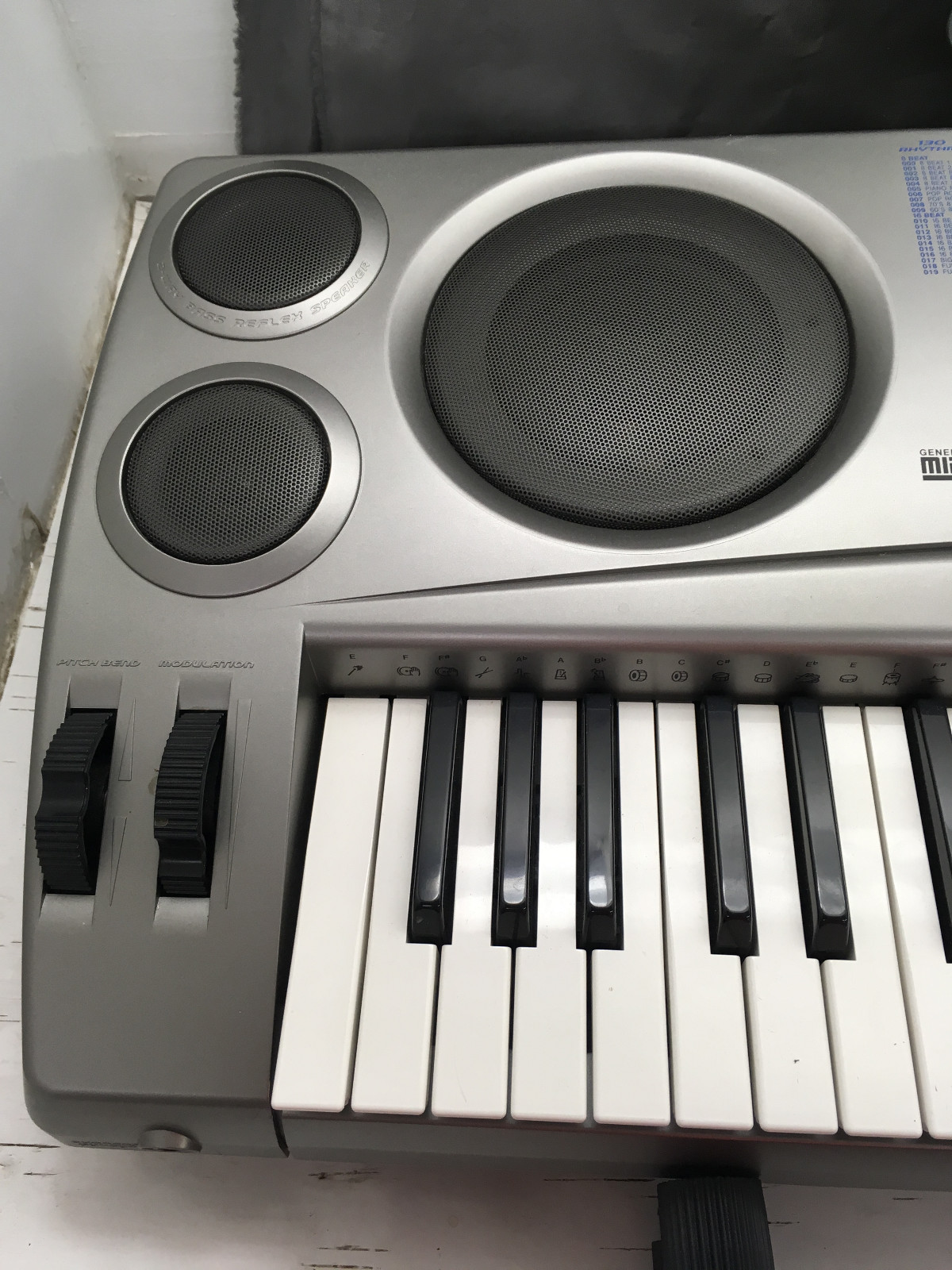 Casio WK-1630 Keyboard w/ Stand Music Rack Adapter Manual Piano Organ