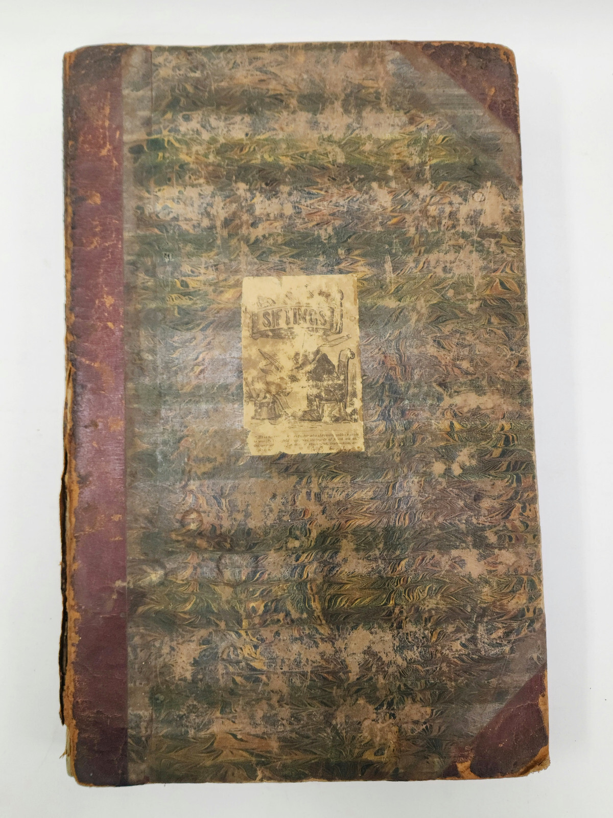 HISTORICAL PERSONAL JAMES MILTON BENEDICT + HARVEY WEED SCRAPBOOK 1832- 1911