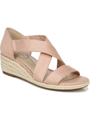 

LIFE STRIDE Женские розовые эспадрильи на танкетке Comfort Siesta без шнуровки, Розовый, G2711F1