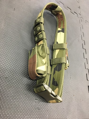 Lancer Tactical 1000D Nylon Cross Draw Combat Vest - Woodland