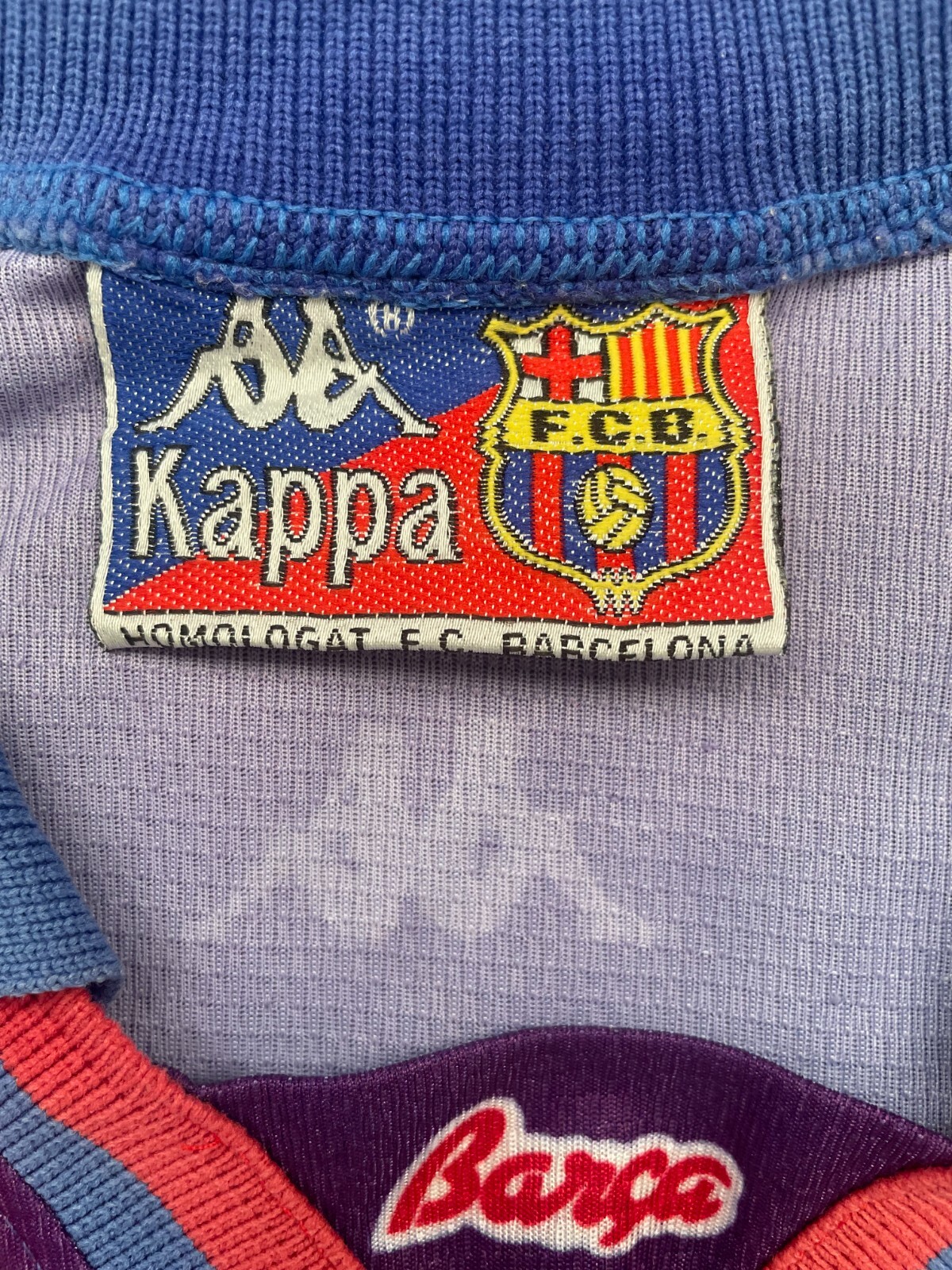 Kappa FC Barcelona Ronaldo 9 シャツ Vintage 1996/97 FC Barcelona Ronaldo #9 Jersey Kappa L LFP