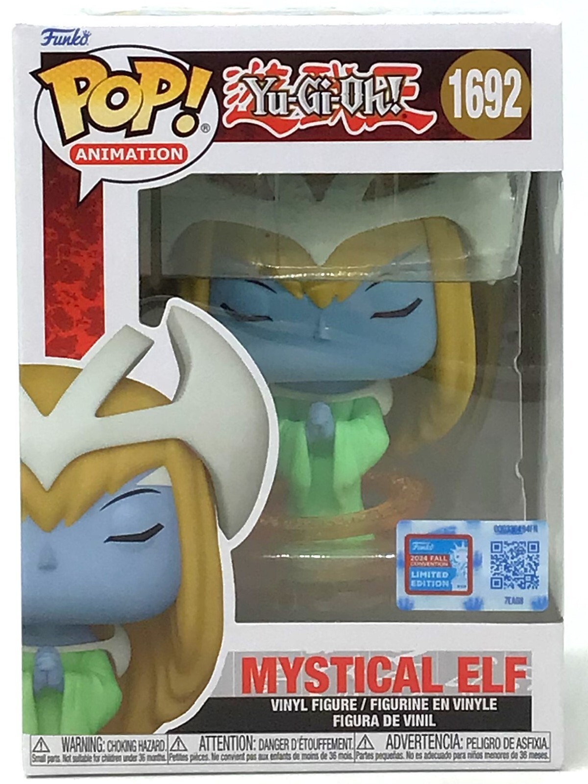 Funko Pop! Yu Gi Oh! Mystical Elf #1692 NYCC 2024 Limited