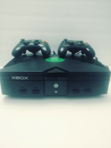 XBox (Original) Console w/Controllers (2) Cable & Power