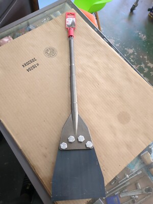 Diablo SDS-Max Floor Scraper 6'' x 25'' - Minor Surface Wear & Sticker Residue