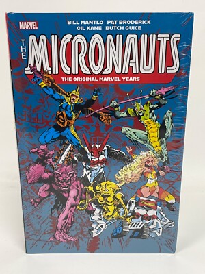 Micronauts Original Marvel Years Omnibus Vol 2 GOLDEN REGULAR COVER HC