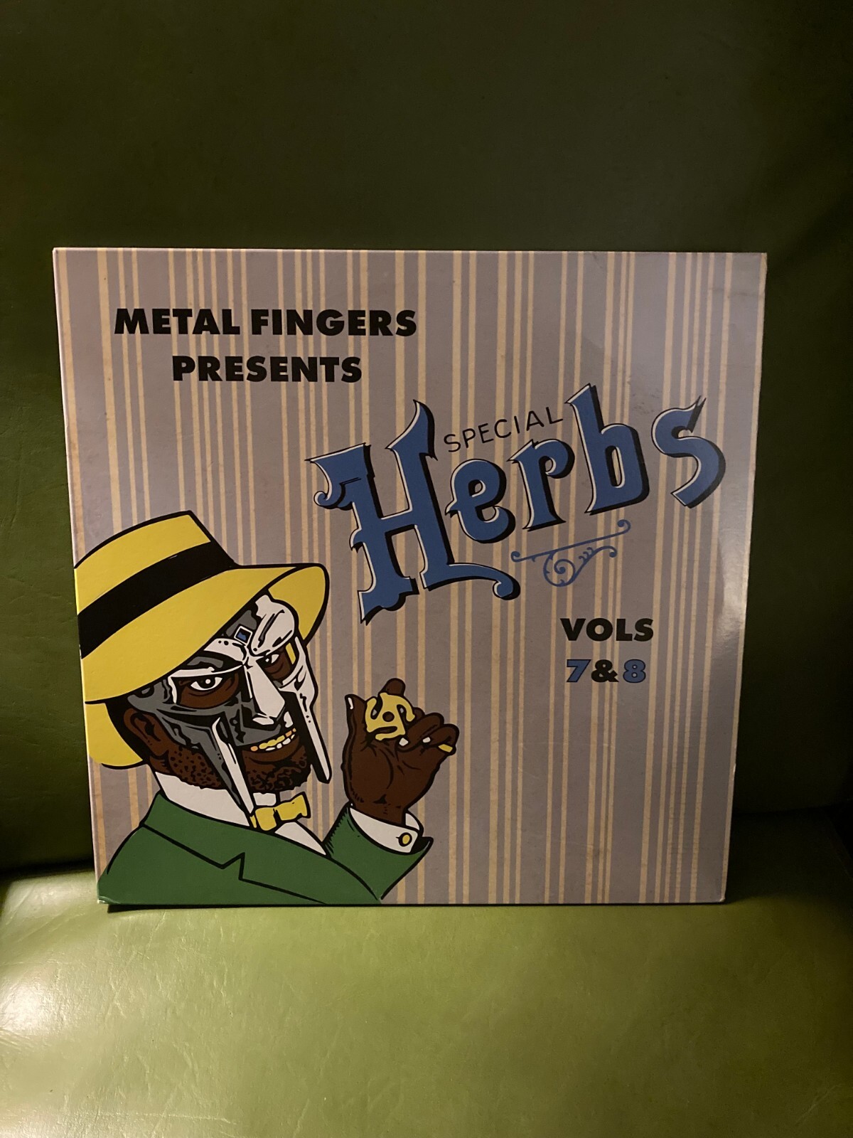 激レア L FINGERS SPECIAL HERBS vol 7 ８ MF Doom Metal Fingers - Special Herbs Vols 7 & 8 (2xLP Vinyl