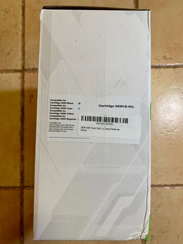 4x 069H Toner Cartridges w/ CHIP for Canon MF751,MF752,MF753,MF756,LBP673,LBP674