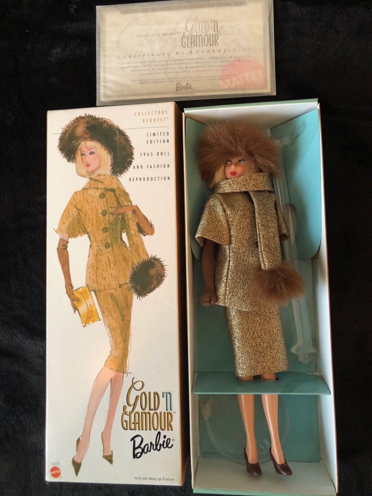 1965 American Girl Barbie GOLD N GLAMOUR # 1965 American Girl Barbie GOLD N GLAMOUR #