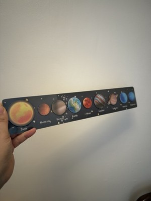 Wooden Solar System Puzzle – Educational Space Learning Toy – All Planets