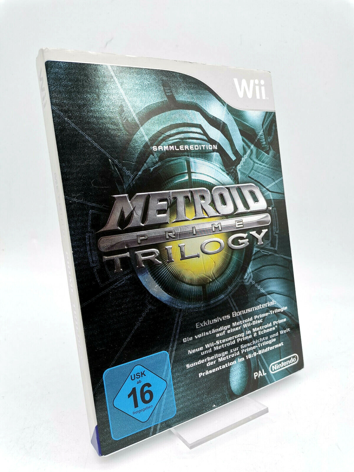 Nintendo Wii Game - Metroid Prime Trilogy - Collector's