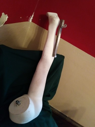 Vintage Heavy leg Mannequin Prop display boutique industrial steampunk youth hip