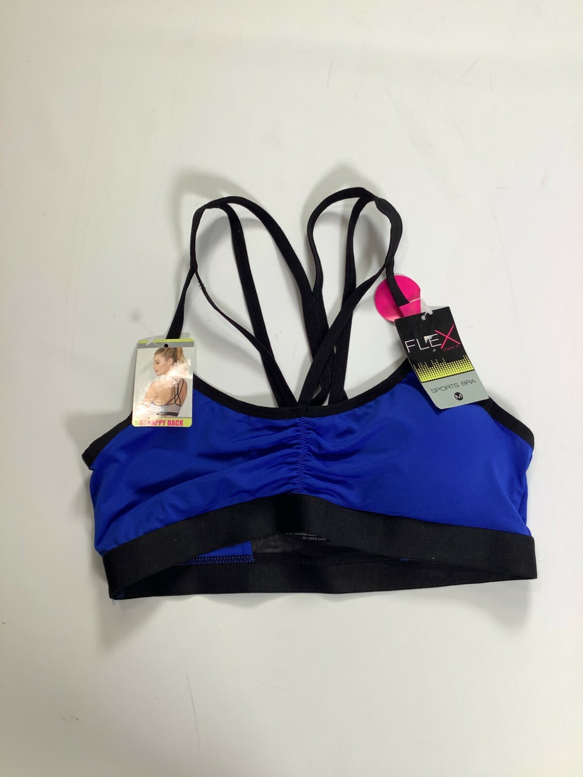 Women’s Flex Blue Sports Bra NEW!