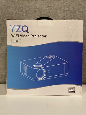 YZQ Projector with WiFi Native 1080P 500 P3