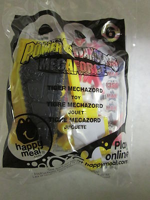 McDonalds 2013 Power Rangers Megaforce # 6 tiger  Mechazord Toy 