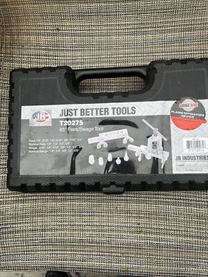 JB Industries 45 Degree Flare/Swage Tool T20275 brand new