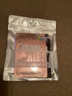 LAPCOS Face Mask Variety Set of 7 Masks and 1 Exfoliating Pad- NEW and Sealed!