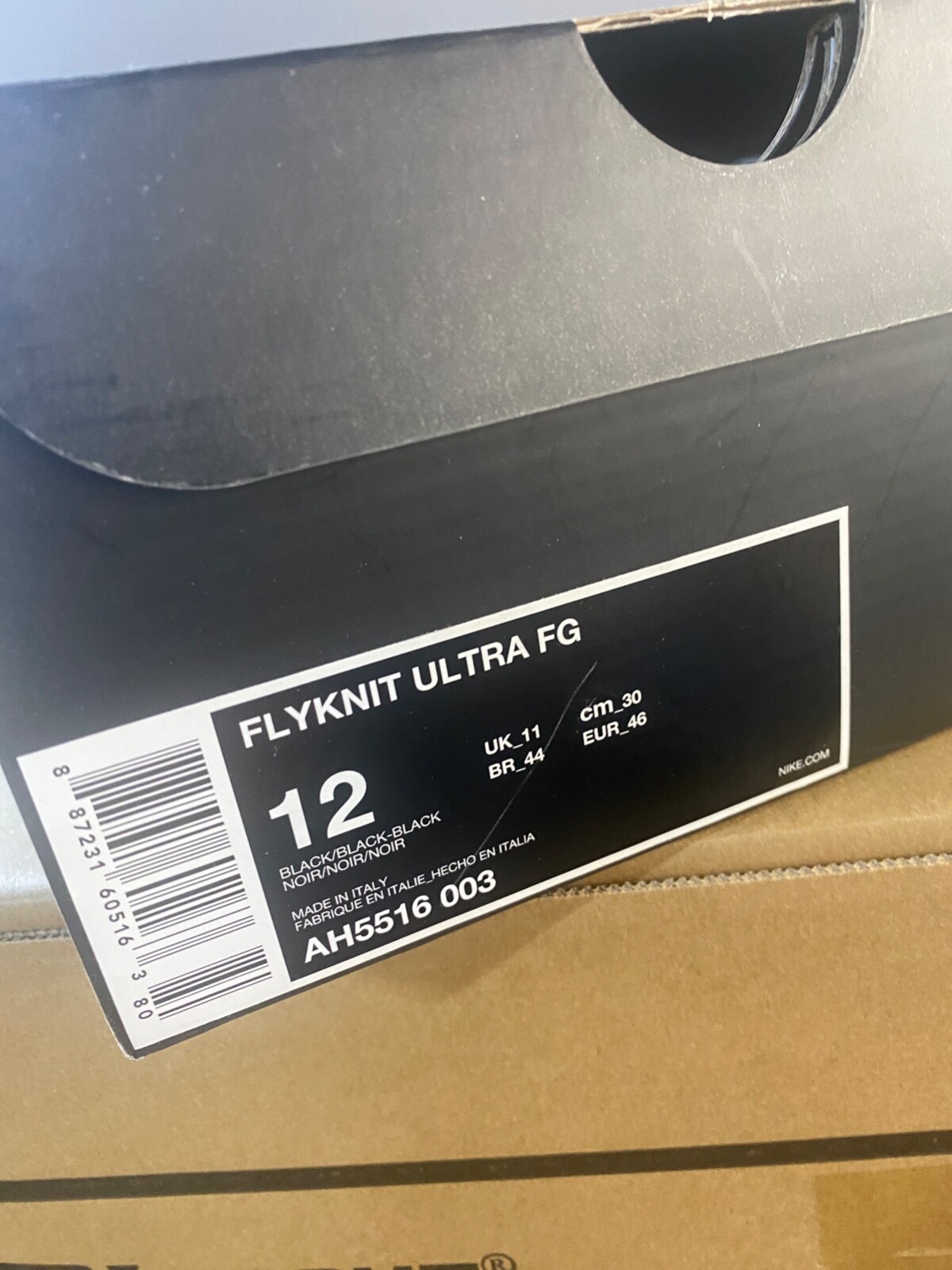 nike flyknit ultra fg