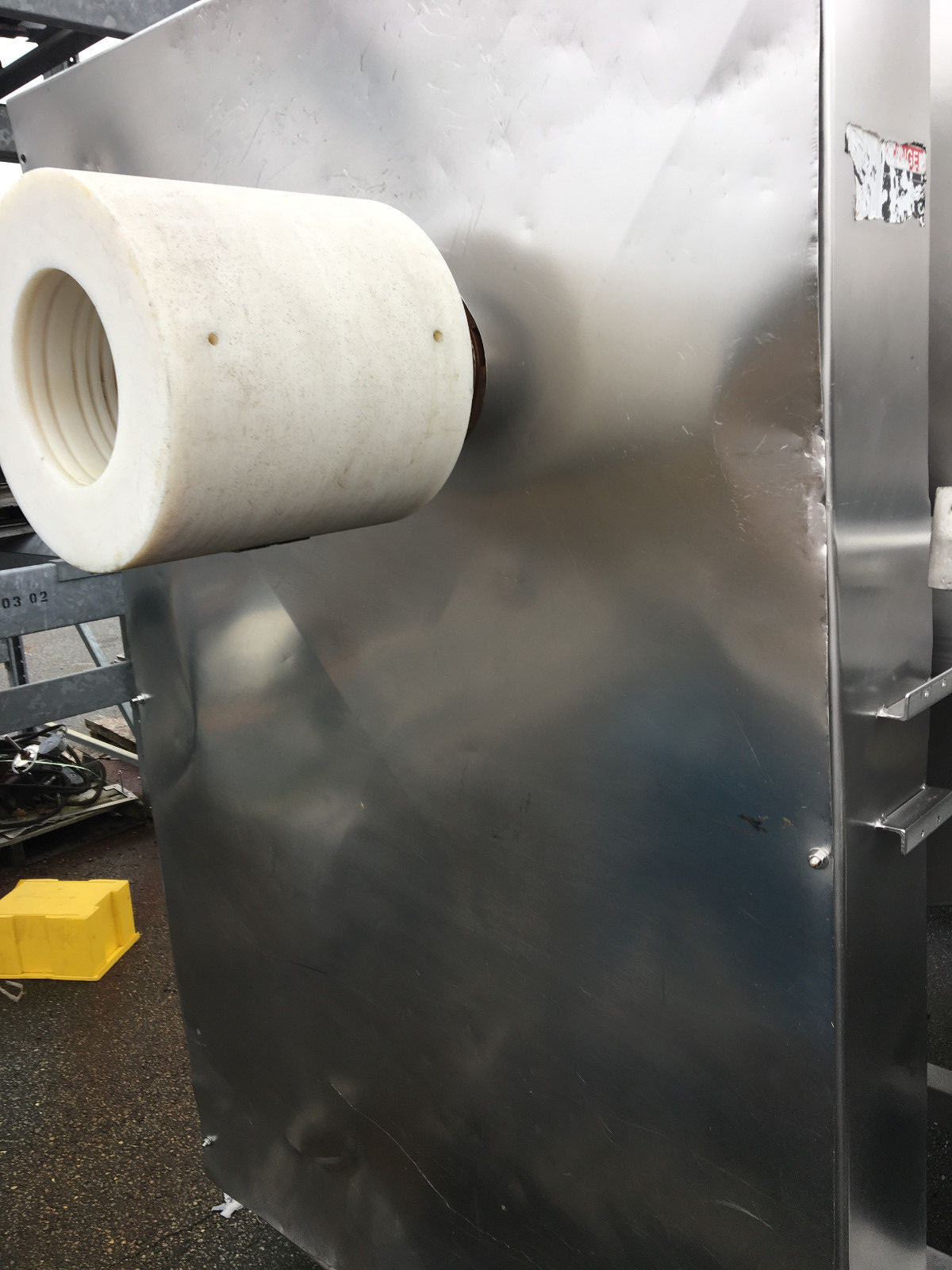 FPEC VT-85 Vacuum tumbler, shaft load,  2,500 lbs. capacity