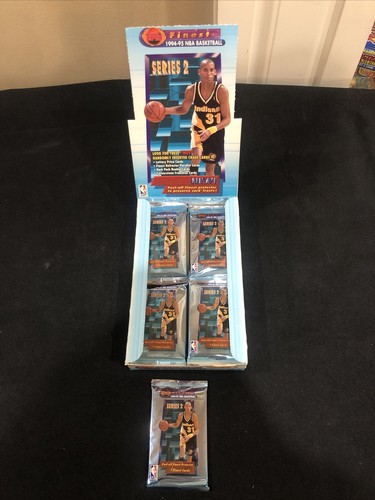 1994-95 TOPPS FINEST SERIES 2 BASKETBALL HOBBY 1 PACK From