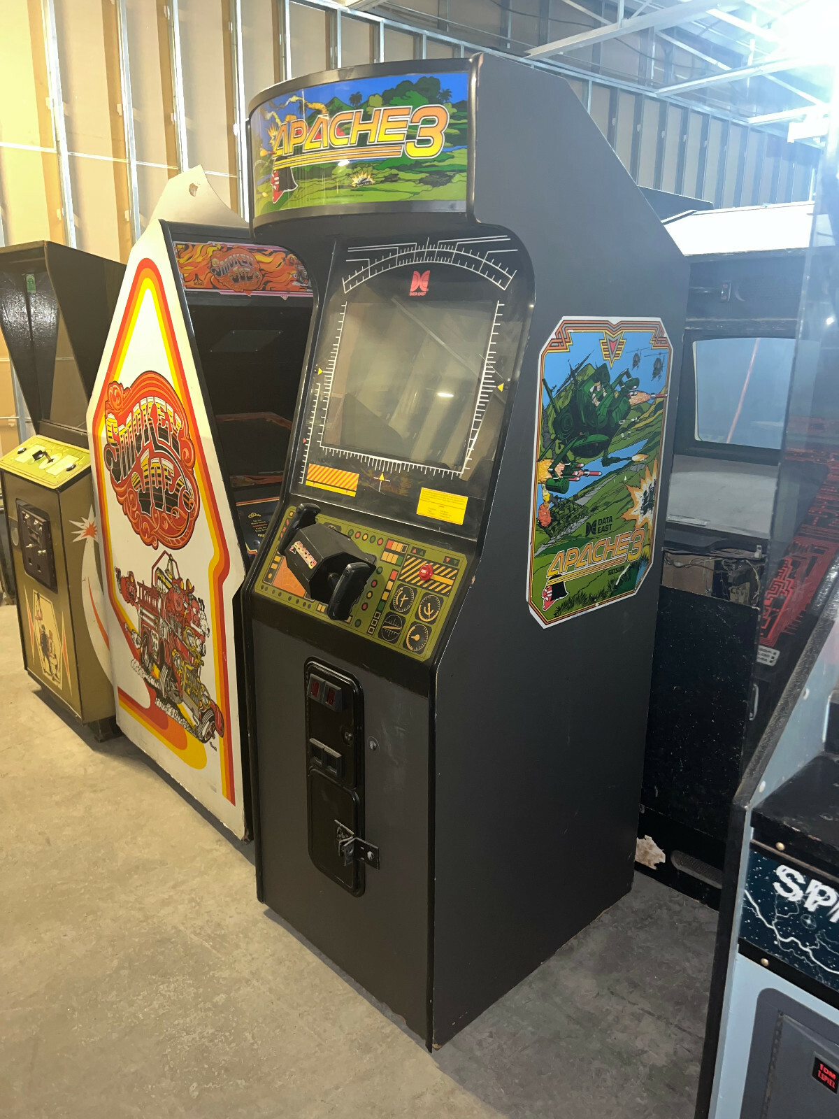 APACHE Mac用シュミレーションゲーム APACHE 3 ARCADE MACHINE by DATAEAST 1988 (Excellent