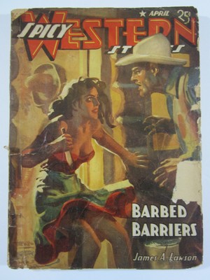Spicy Western Stories v. 9 #3, April 1942, GD   Scarce Pulp!