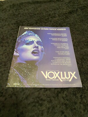 VOX LUX 2018 Oscar ad Natalie Portman, Jude Law & 22 JULY Anders Danielsen Lie