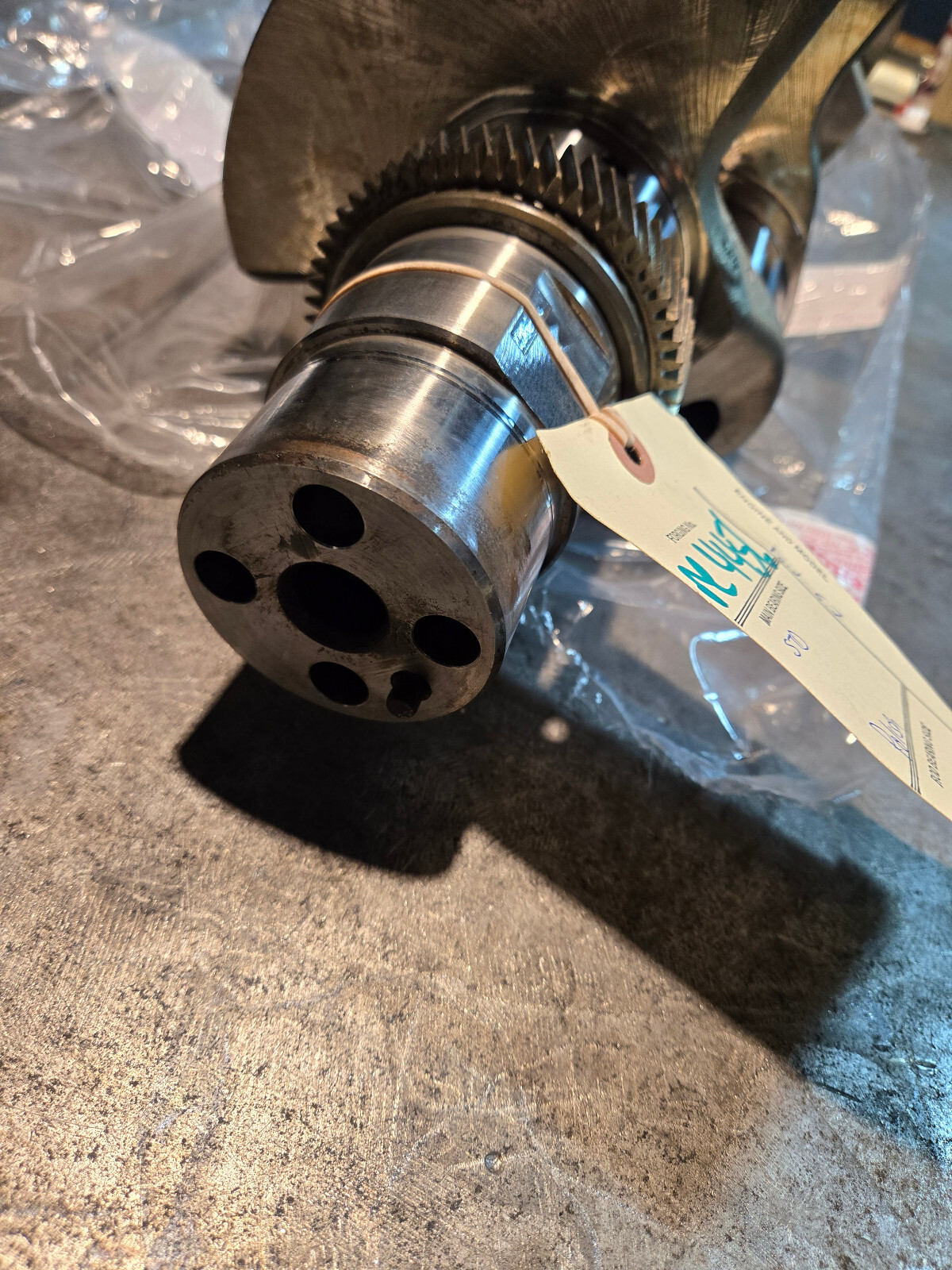 2011-2015 Ford 6.7 Powerstroke Diesel Crankshaft SONOFLUXED POLISHED STANDARD - Picture 9 of 12