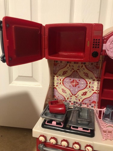 Our Generation Red Gourmet Kitchen Set Food 18