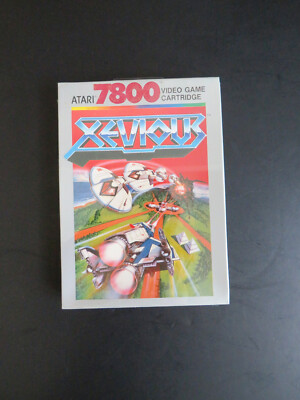 XEVIOUS  (Atari 7800 ) 1987 - BRAND NEW - FACTORY SEALED
