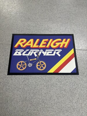 Raleigh Chopper Burner Blue Mat Garage Workshop Mancave Home