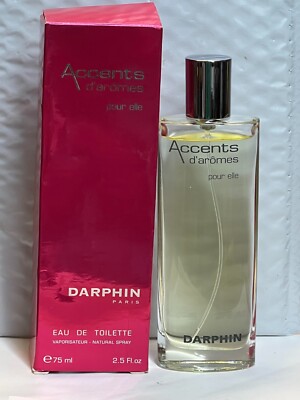 DARPHIN ACCENTS D'AROMES POUR ELLE FOR WOMEN -2.5 OZ/75 ML EDT SPRAY IN BOX-RARE