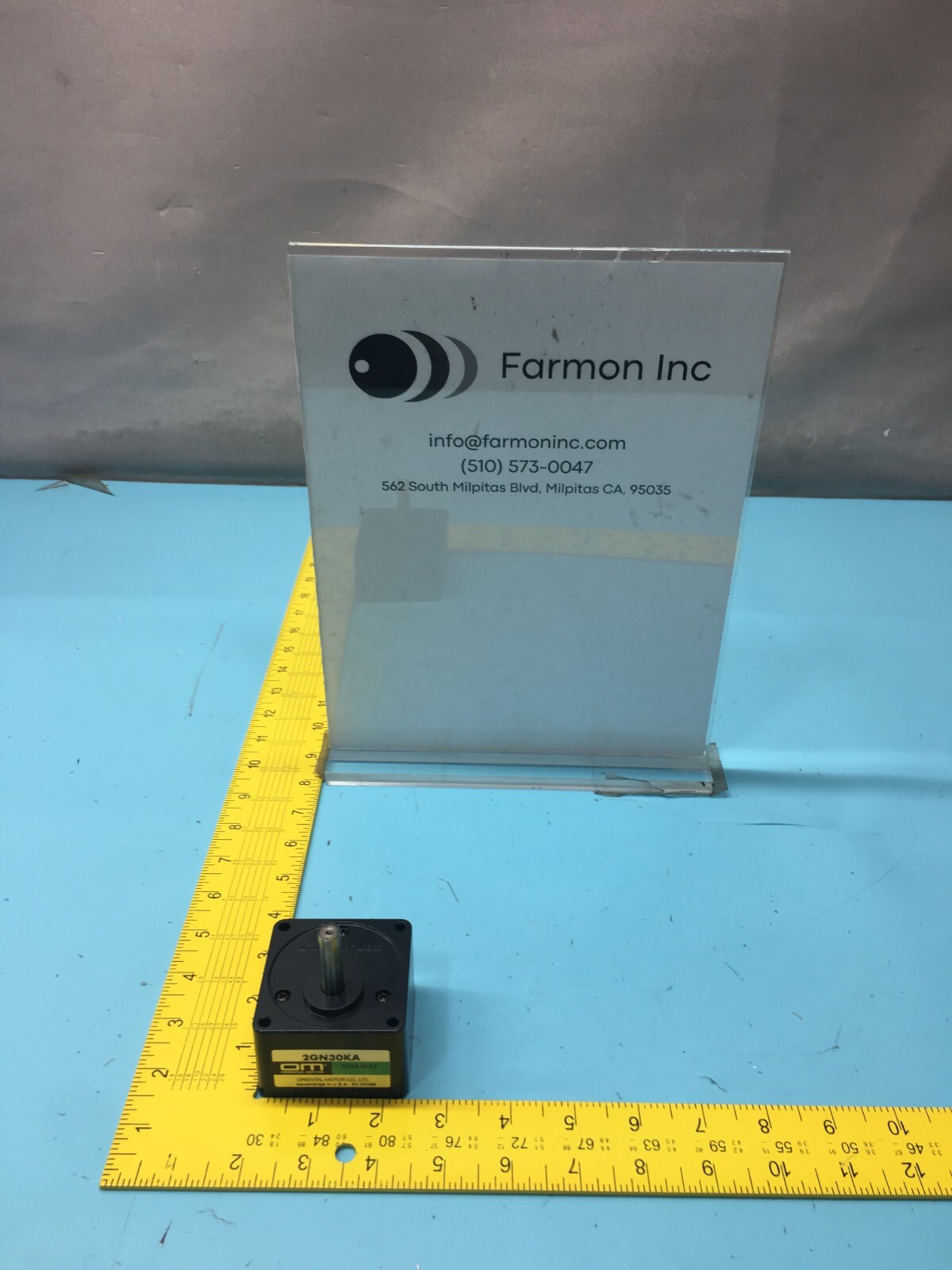 ORIENTAL MOTOR 2GN30KA GEAR MOTOR, 169904