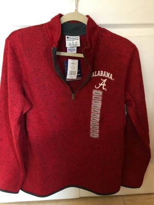 Men's Alabama Crimson Tide Champion Quarter-Zip Sweater NWT MSRP 69.99