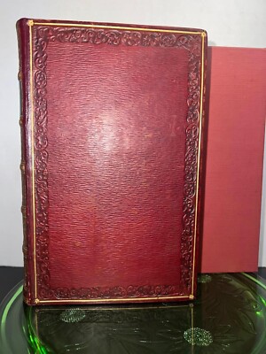Antique Victorian Luttrell Of Arran 1865 Fine Leather Bound Charles Leaver