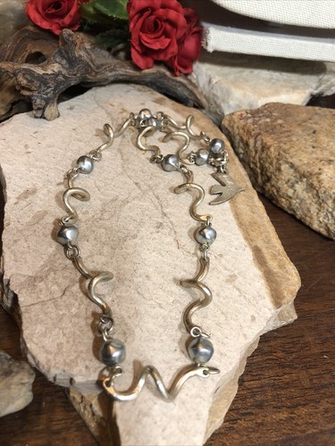 アクセサリー vintage switching design silver necklace Vintage Cross Link Sterling Silver Necklace – GTHIC