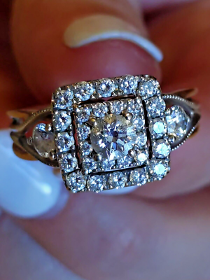 Center stone deals ring