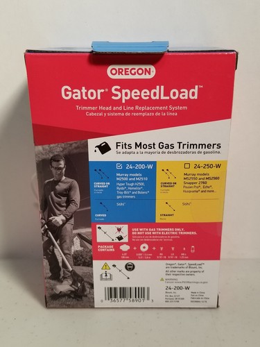 OREGON Gator SpeedLoad Trimmer Head and Line Replacement System - 24-200-W