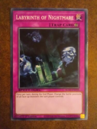 Labyrinth Of Nightmare SGX2-END20 Yugioh Trap Card | eBay Labyrinth Of Nightmare SGX2-END20 Yugioh Trap Card | eBay