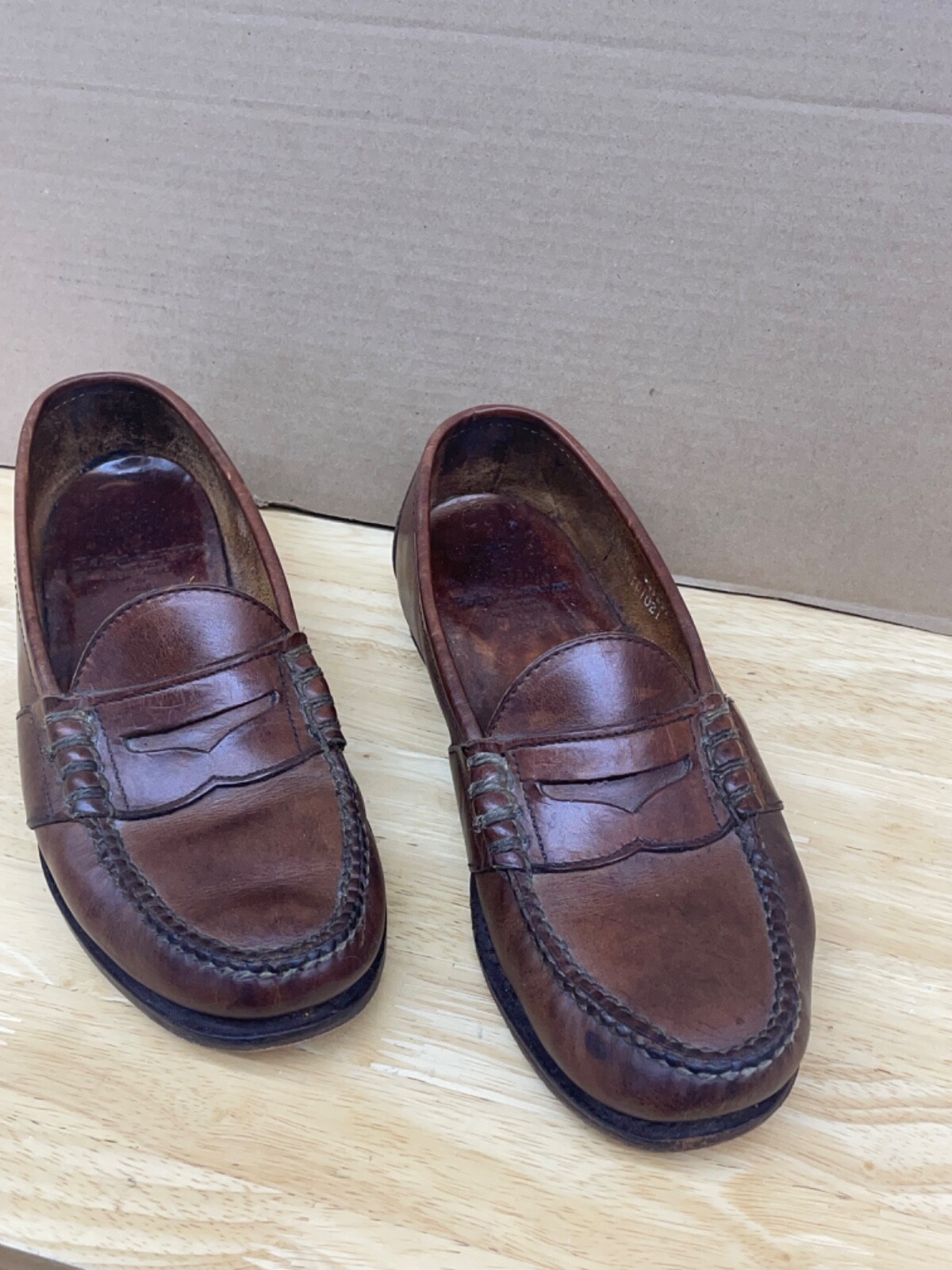 Ralph lauren 90s~ローファー Ralph Lauren Vintage Mens Penny Loafers 9 1/2 D good