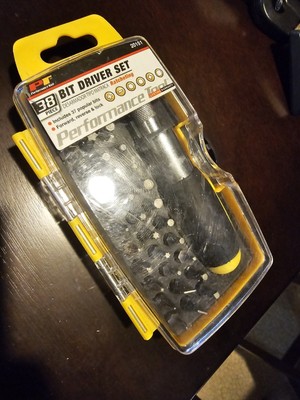 Performance Tool 38 Piece Ratcheting Screwdriver Set (W9159 v3)
