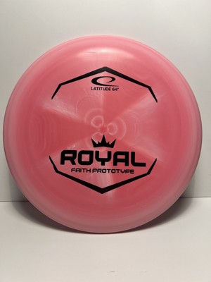 New Latitude 64 Royal Box Faith Prototype 173g Pink Dynamic Westside Disc Golf