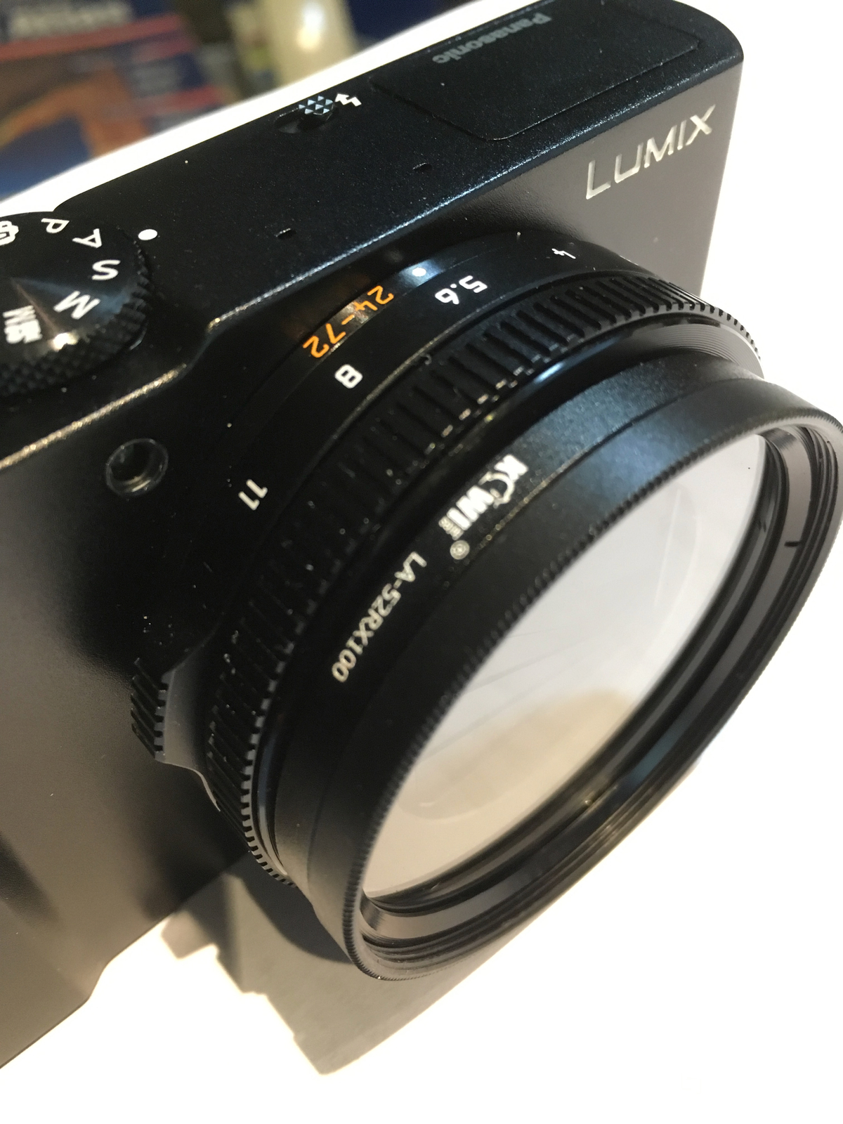 Metal Filter Lens Adapter 52mm for Sony Cybershot DSCRX100 V III UV