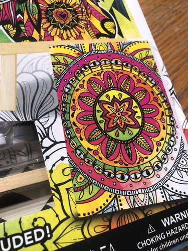 Painting bliss deluxe art kit with wooden tabletop easel Unicorn Neon Metallic