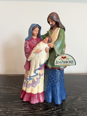 2015 Jim Shore ''The Reason'' Holy Family Figurine - Beautiful Rare Collectible