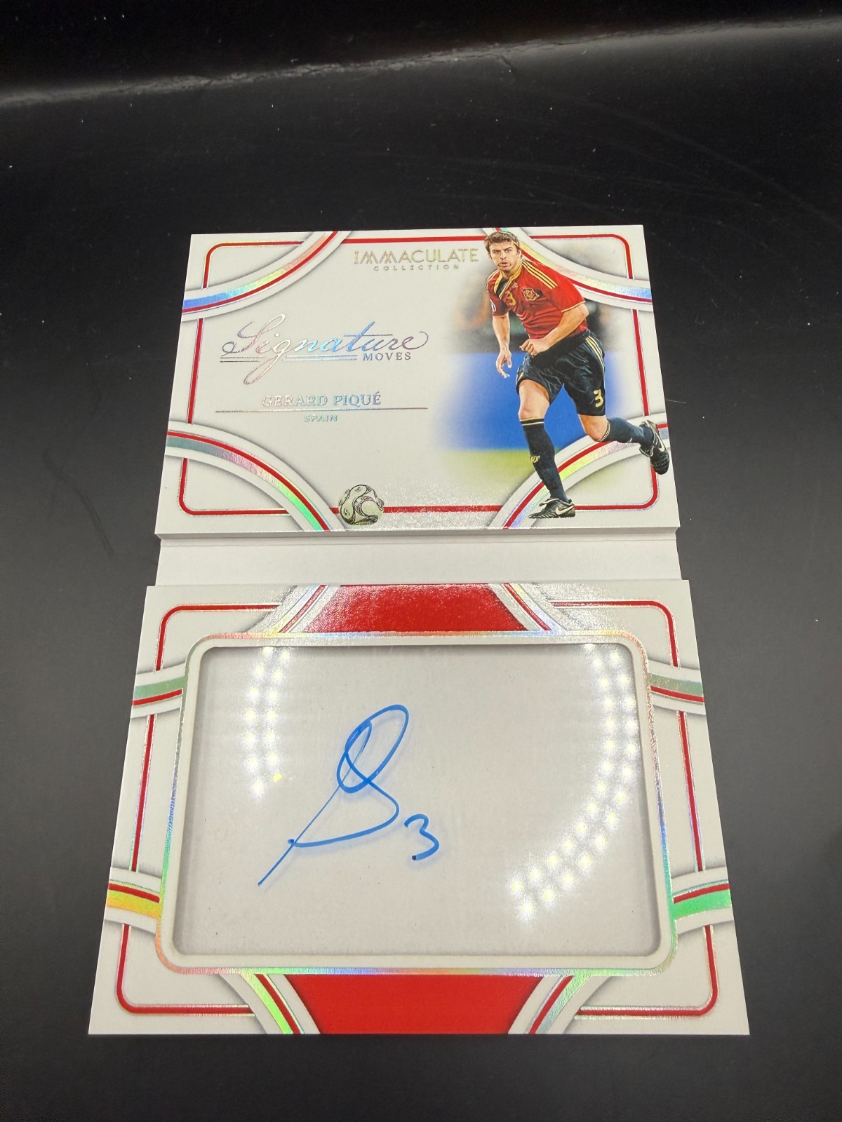 2024-25 Immaculate Soccer Gerard Pique Signature Moves Auto