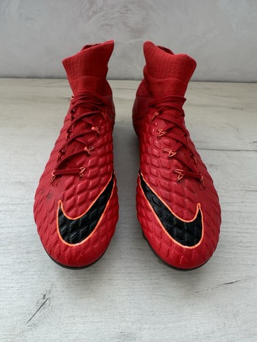 Nike Hypervenom Phantom Red Football Cleats Boots Anti Clog US8