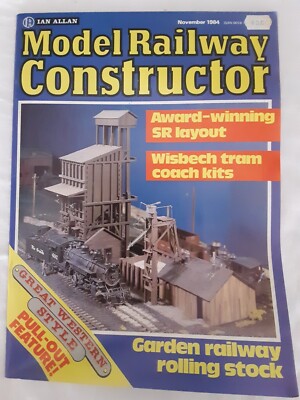 Model Railway Constructor #607 Nov 1984 FREE SHIPPING British Great Western NEW