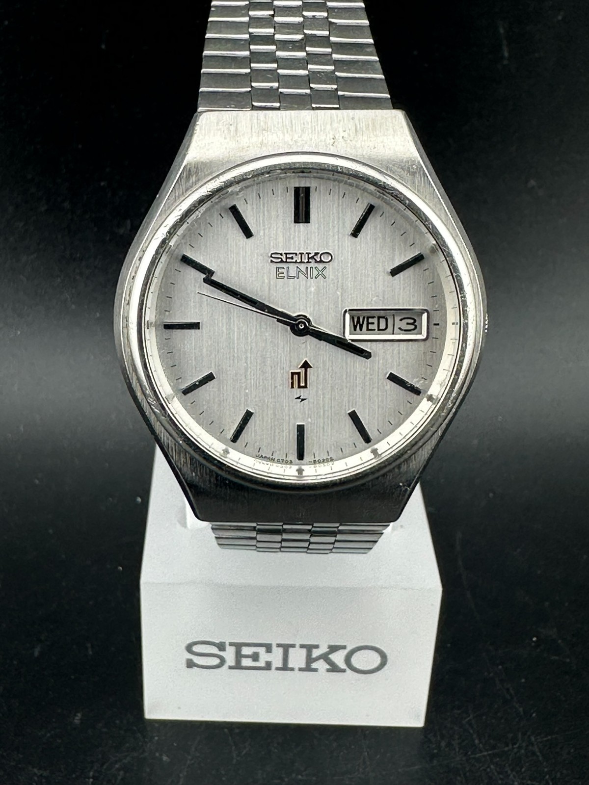 動作未確認 SEIKO セイコー SEIKO ELNIX QZ 0703-7090 エルニクス 