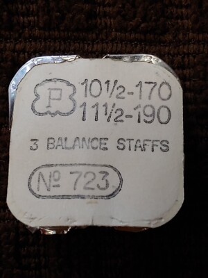 NOS PESEUX #190 11 1/2''', #170 10 1/2''' Pallet Arbor.  Clean.  No Corrosion.